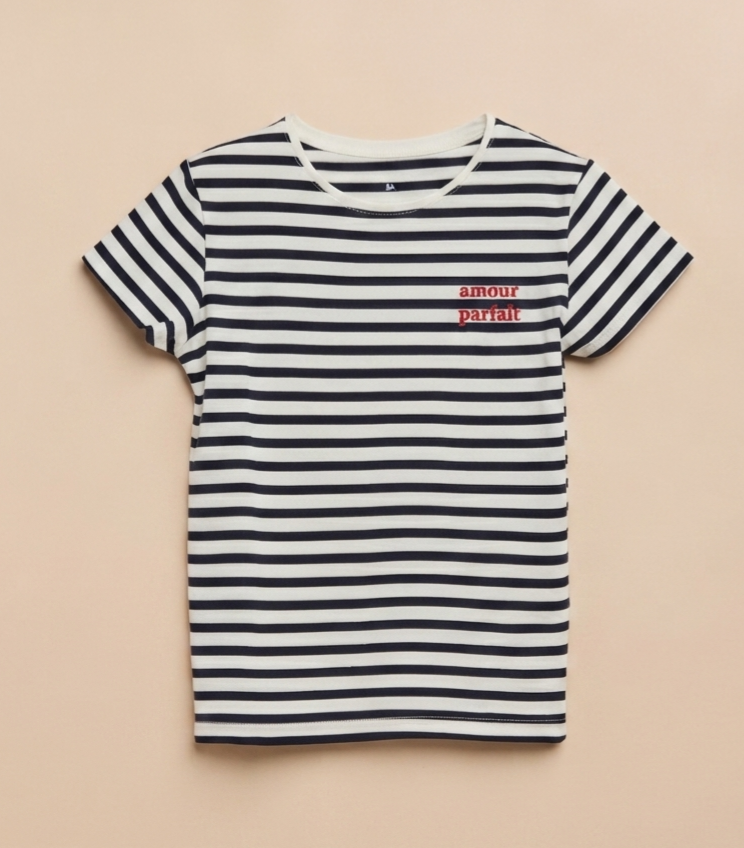 T-SHIRT MARINIERE FILLE
