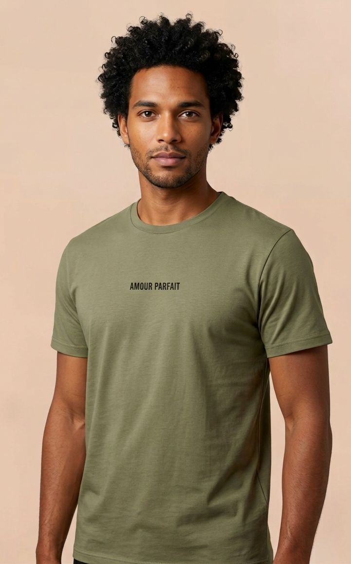 MEN T-SHIRTS AMOUR PARFAIT KHAKI
