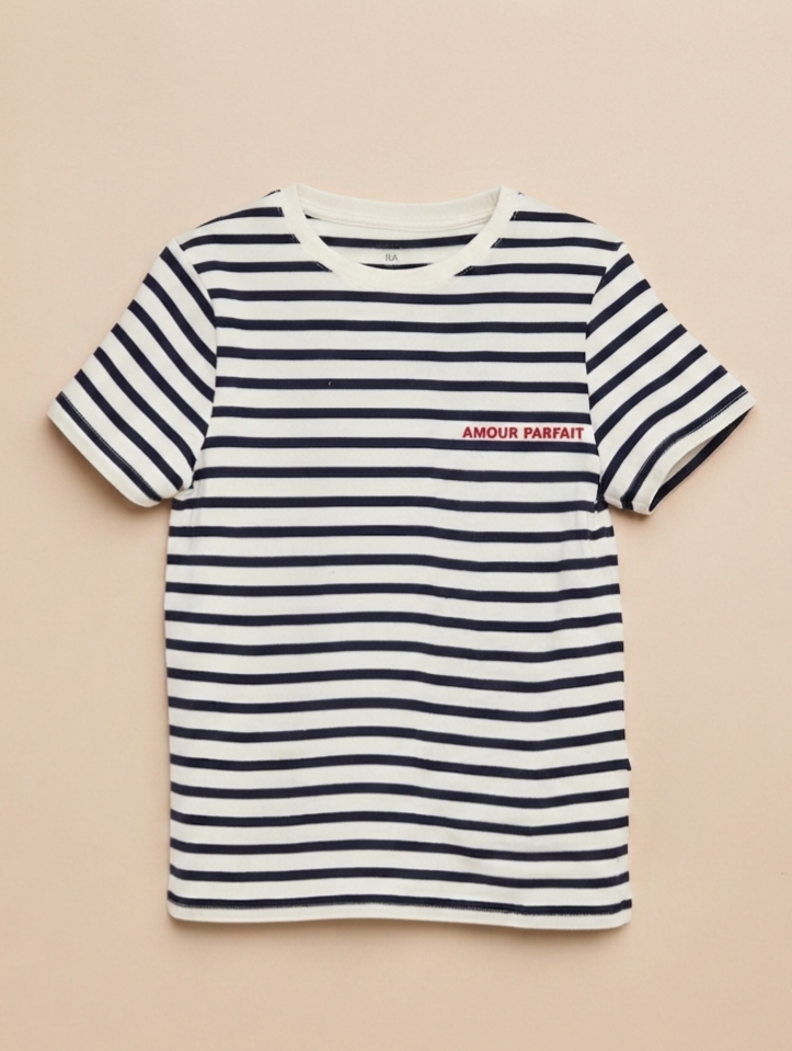 T-SHIRT MARINIERE GARCON